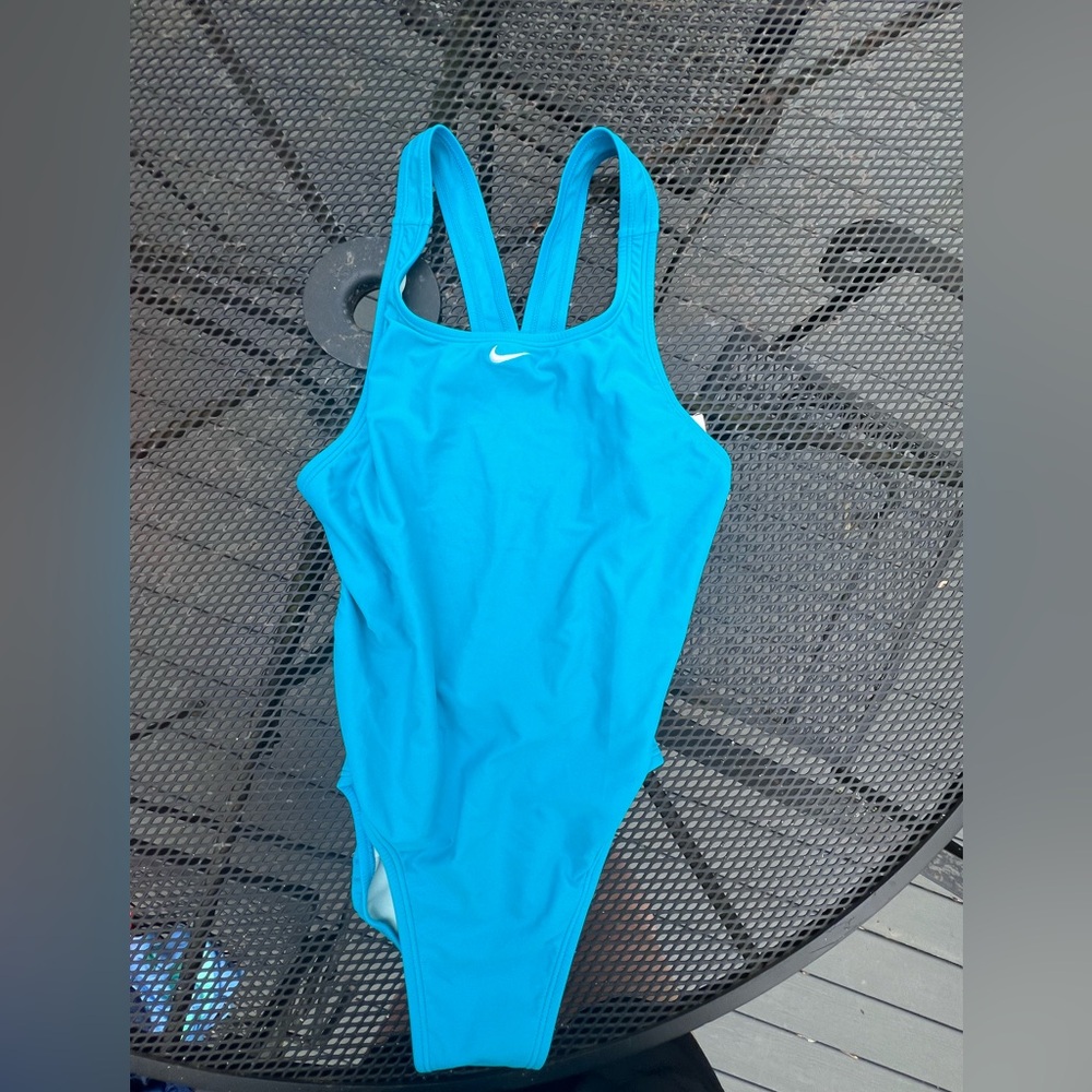 Nike Vibrant Blue Swimsuit size 10